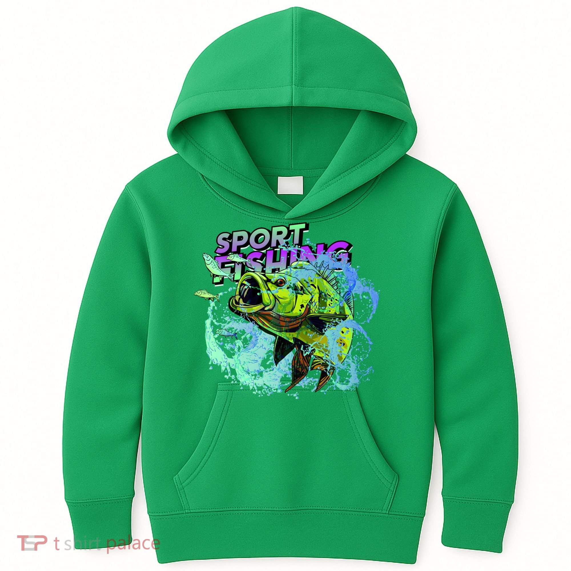 Sport Fishing Kids Hoodie