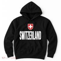 Swiss Flag Switzerland Souvenir Schweiz Gift Suisse Svizzera Hoodie thumb 0