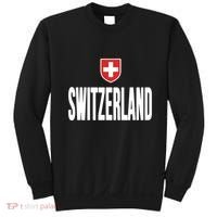 Swiss Flag Switzerland Souvenir Schweiz Gift Suisse Svizzera Sweatshirt thumb 0
