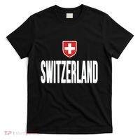 Swiss Flag Switzerland Souvenir Schweiz Gift Suisse Svizzera T-Shirt thumb 0