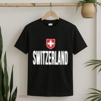 Swiss Flag Switzerland Souvenir Schweiz Gift Suisse Svizzera T-Shirt thumb 2