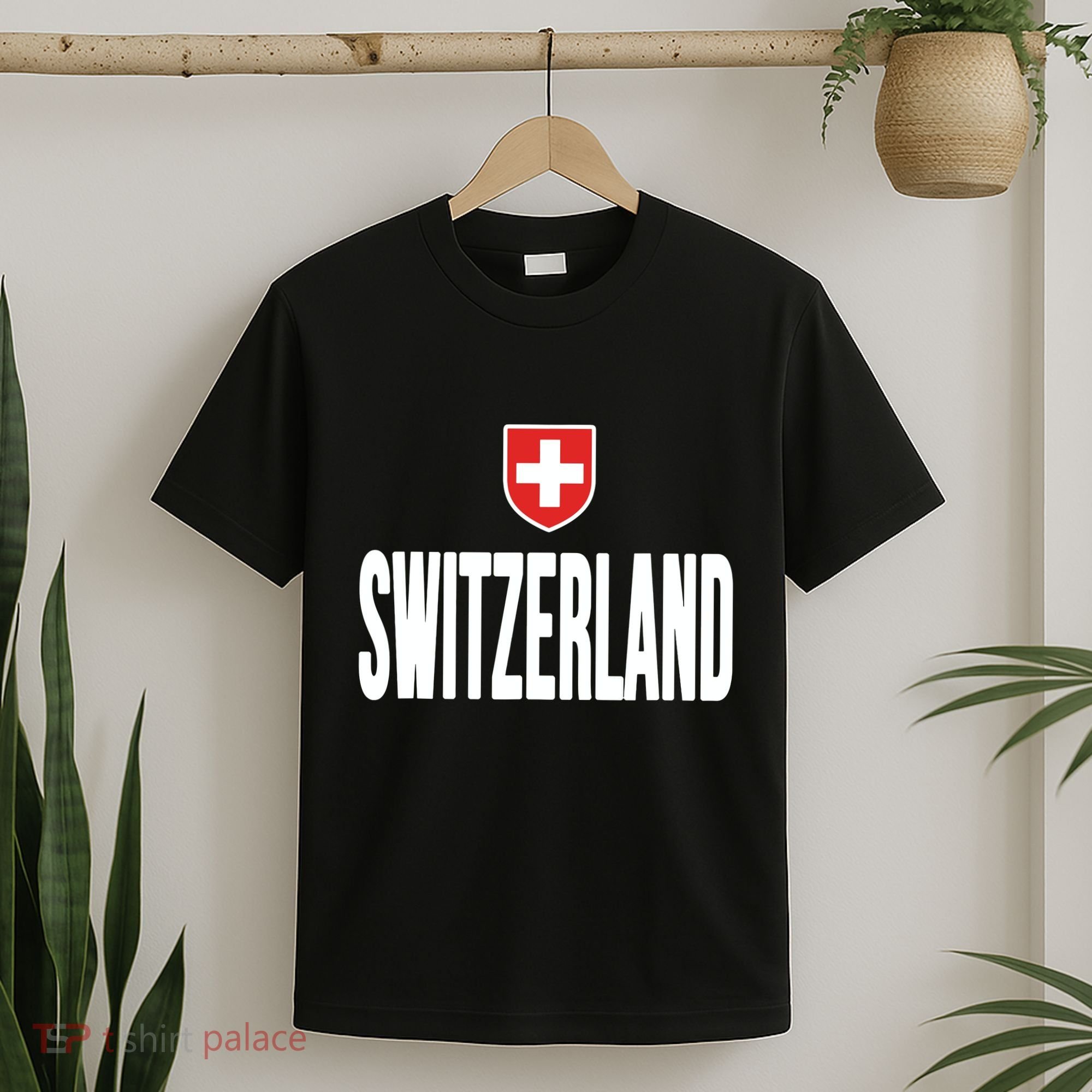 Swiss Flag Switzerland Souvenir Schweiz Gift Suisse Svizzera T-Shirt