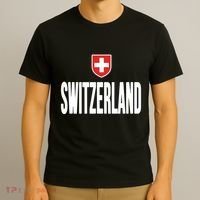 Swiss Flag Switzerland Souvenir Schweiz Gift Suisse Svizzera T-Shirt thumb 3