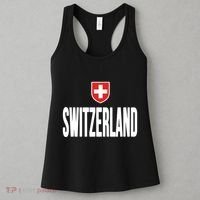 Swiss Flag Switzerland Souvenir Schweiz Gift Suisse Svizzera Women's Tank Top thumb 3
