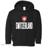Swiss Flag Switzerland Souvenir Schweiz Gift Suisse Svizzera Toddler Hoodie thumb 0