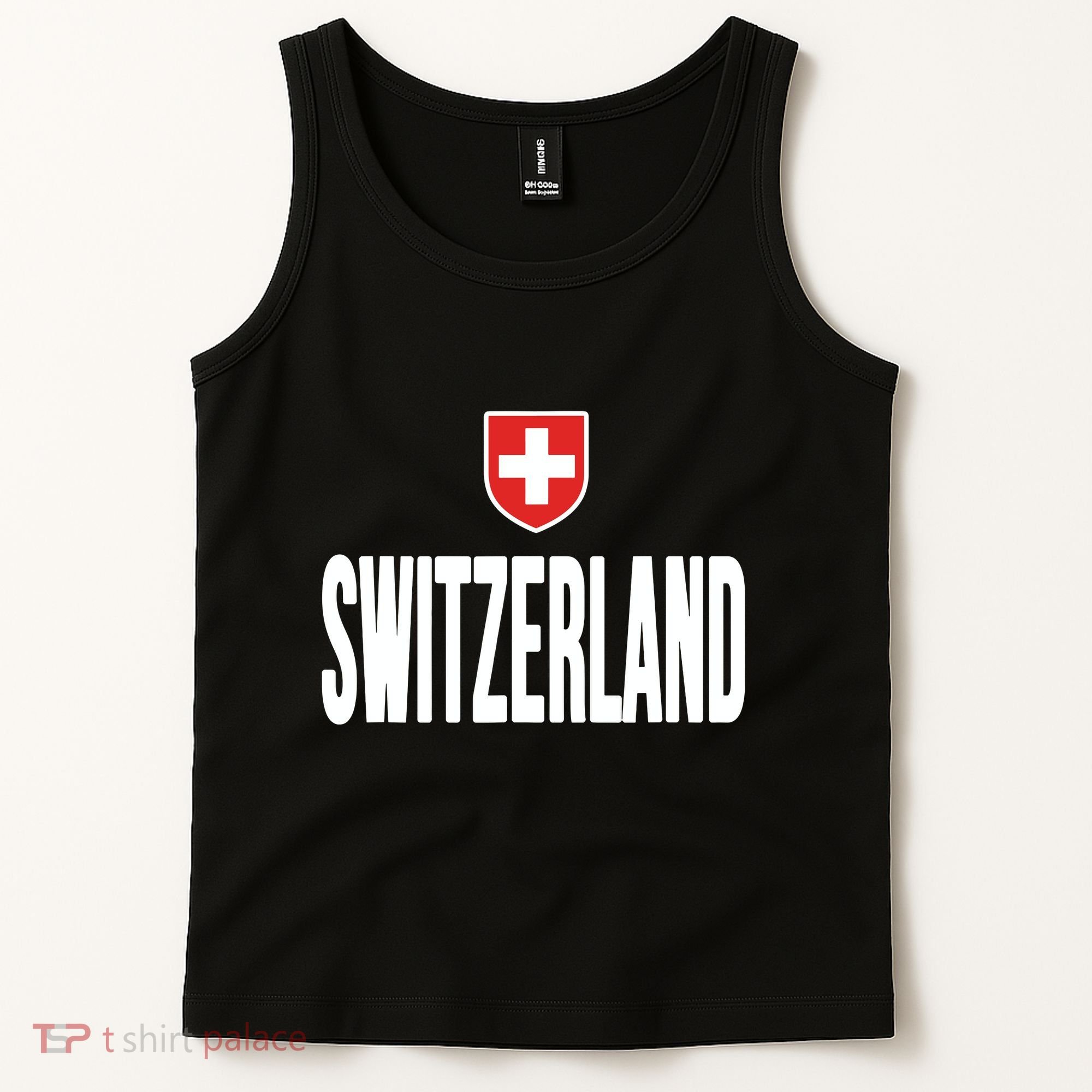 Swiss Flag Switzerland Souvenir Schweiz Gift Suisse Svizzera Tank Top