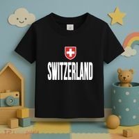 Swiss Flag Switzerland Souvenir Schweiz Gift Suisse Svizzera Toddler T-Shirt thumb 3