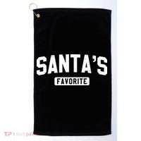 Santas Favorite Golf Towel thumb 0