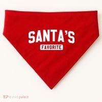 Santas Favorite USA-Made Doggie Bandana thumb 0