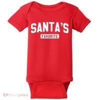 Santas Favorite Baby Bodysuit thumb 0