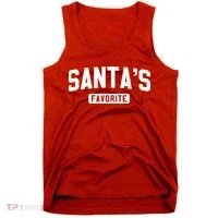 Santas Favorite Tank Top thumb 0