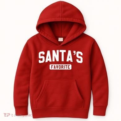 Santas Favorite Kids Hoodie