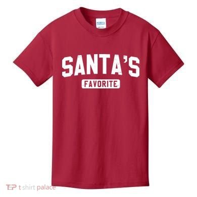 Santas Favorite Kids T-Shirt