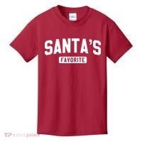 Santas Favorite Kids T-Shirt thumb 0