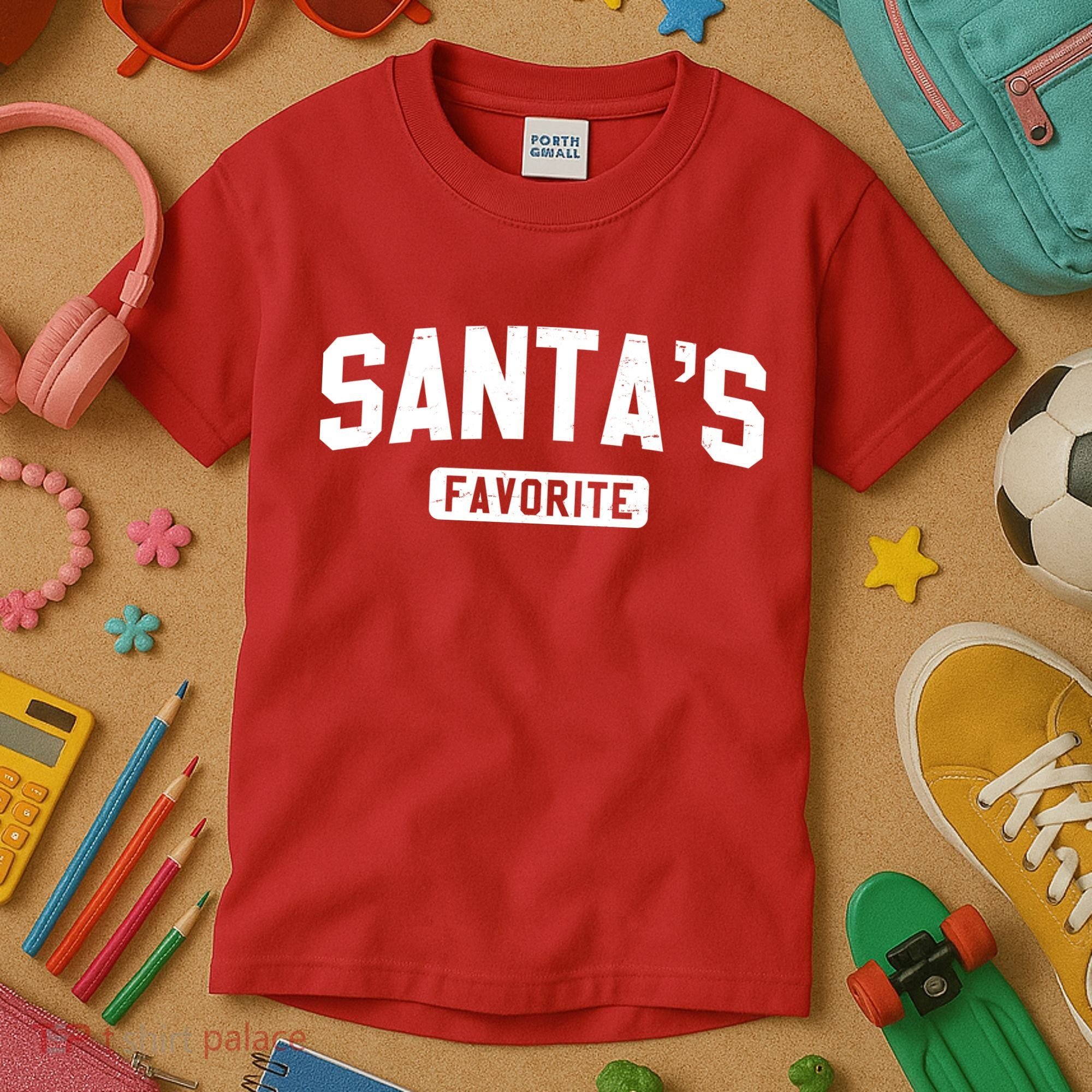 Santas Favorite Kids T-Shirt