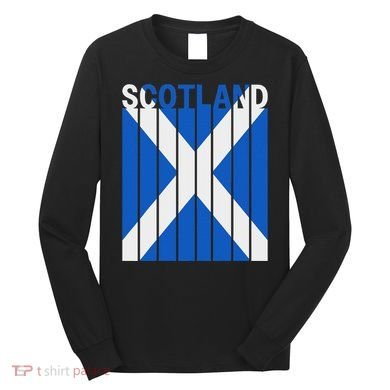Scotland Flag Long Sleeve Shirt