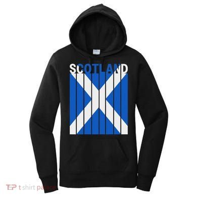 Scotland Flag Women's Hoodie