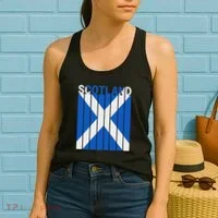 Scotland Flag Women's Tank Top thumb 2