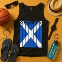 Scotland Flag Tank Top thumb 4