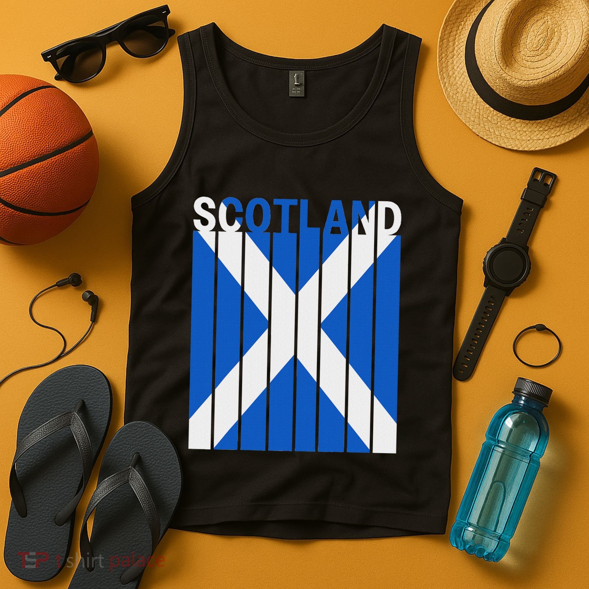 Scotland Flag Tank Top