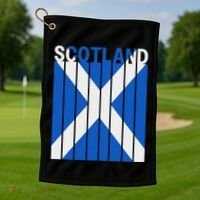 Scotland Flag Golf Towel thumb 1