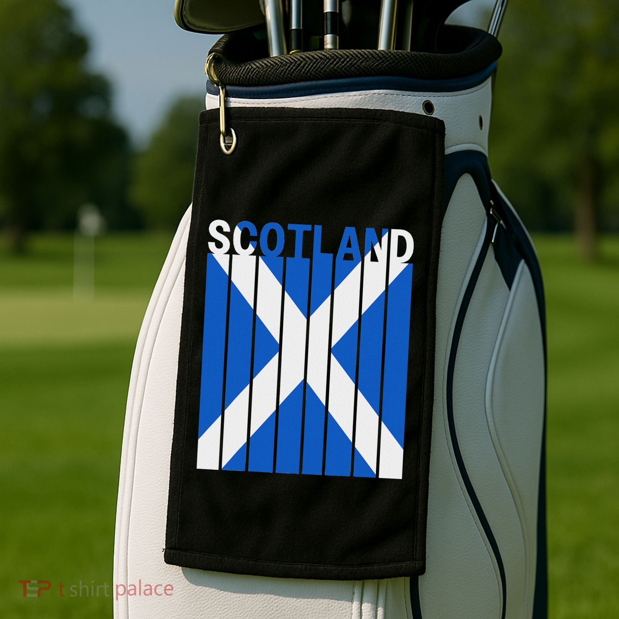 Scotland Flag Golf Towel