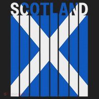 Scotland Flag Golf Towel thumb 3