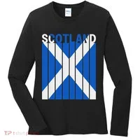 Scotland Flag Women's Long Sleeve Shirt thumb 0