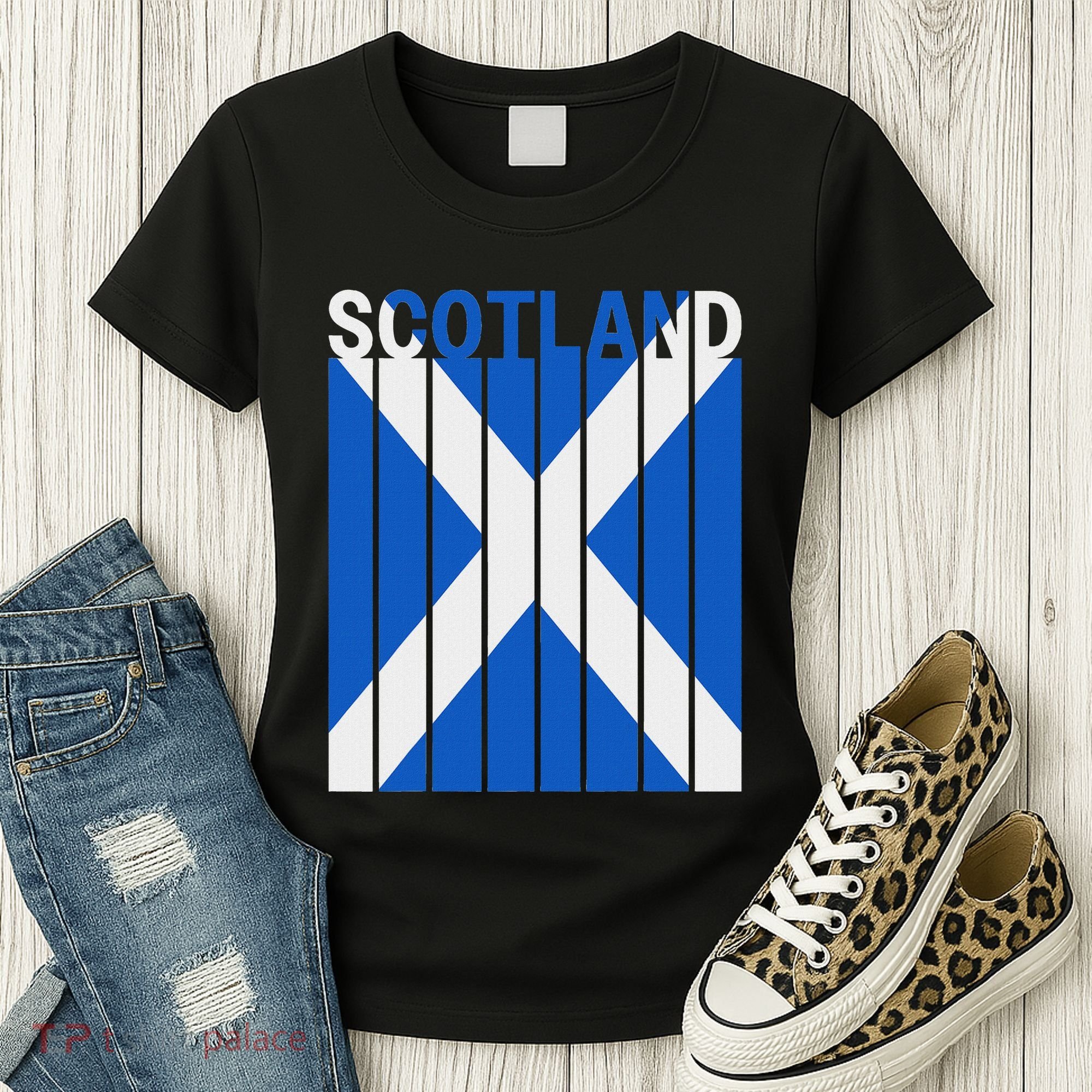 Scotland Flag Women's T-Shirt
