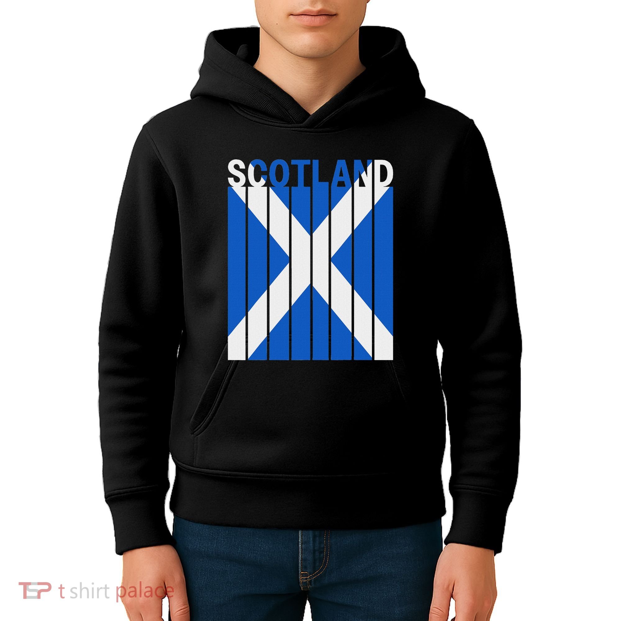 Scotland Flag Kids Hoodie