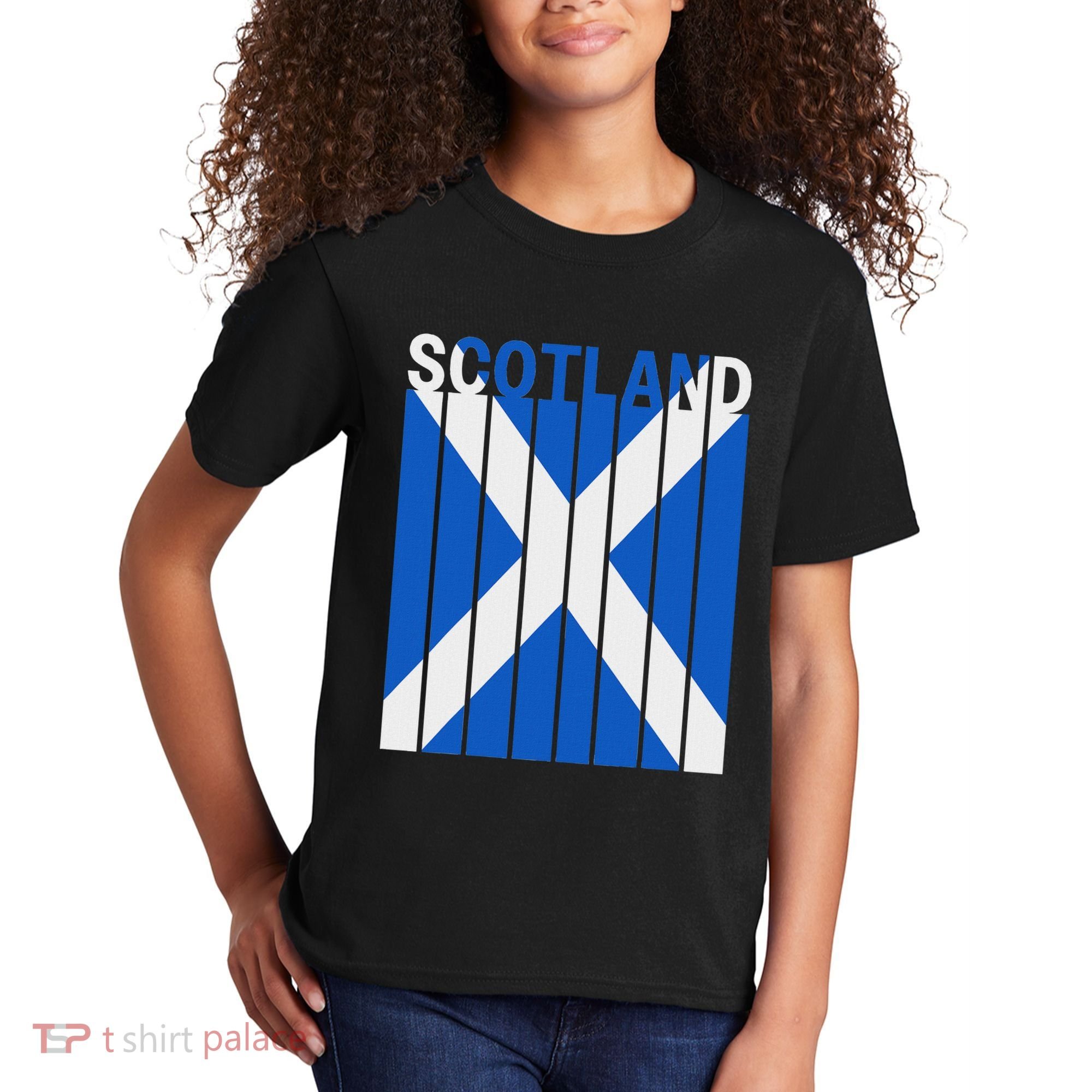 Scotland Flag Kids T-Shirt