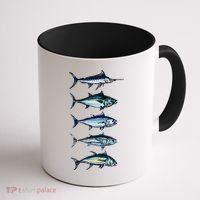 Saltwater Fish Species Swordfish Fishing Camping Hunting Coffee Mug thumb 1