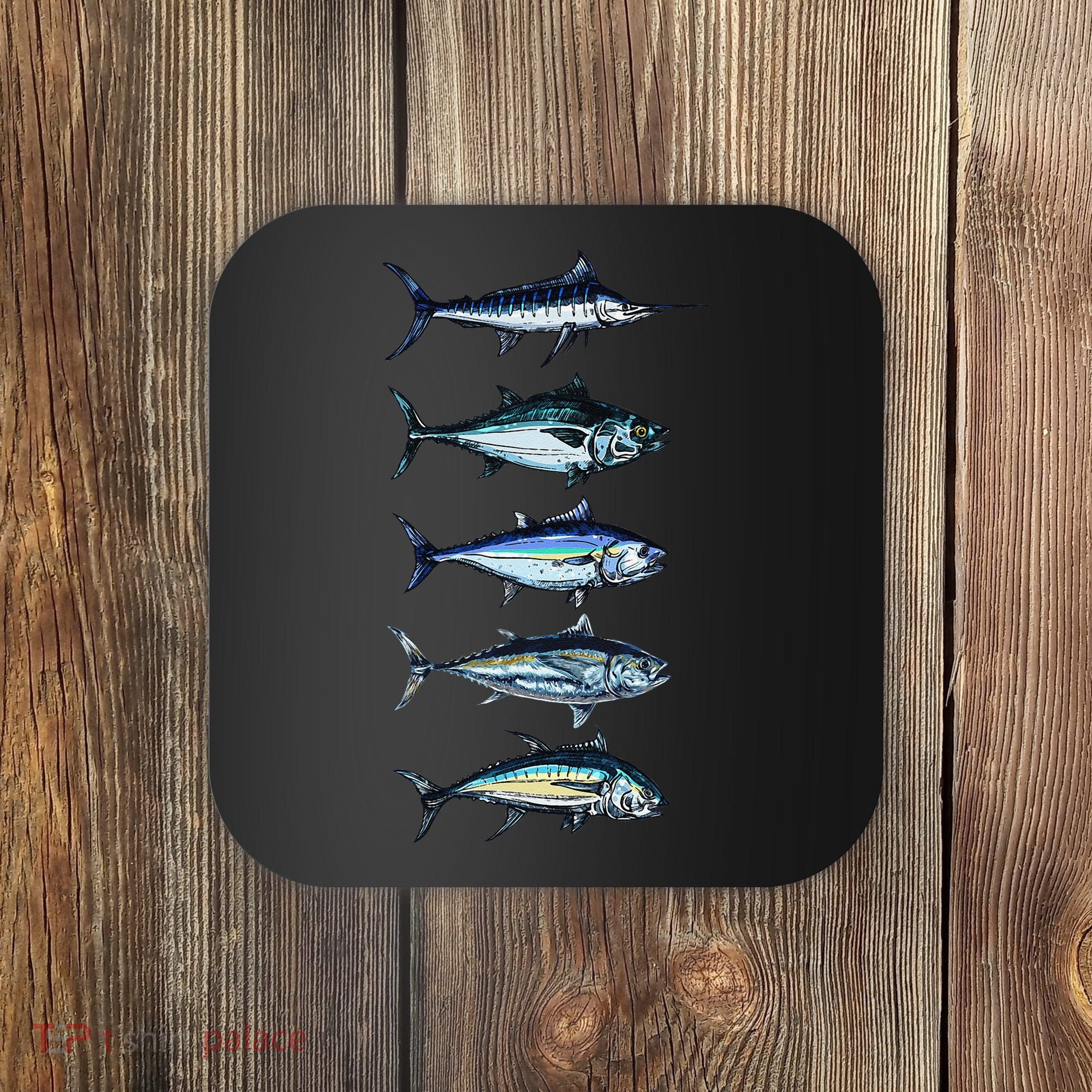 Saltwater Fish Species Swordfish Fishing Camping Hunting Coaster