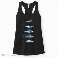 Saltwater Fish Species Swordfish Fishing Camping Hunting Women's Tank Top thumb 0
