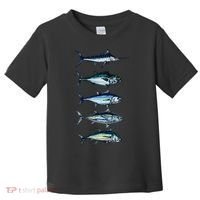 Saltwater Fish Species Swordfish Fishing Camping Hunting Toddler T-Shirt thumb 0