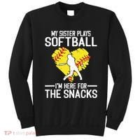 Softball Funny Sassy Sport Player For Soft Ball Girl Women Sweatshirt thumb 0