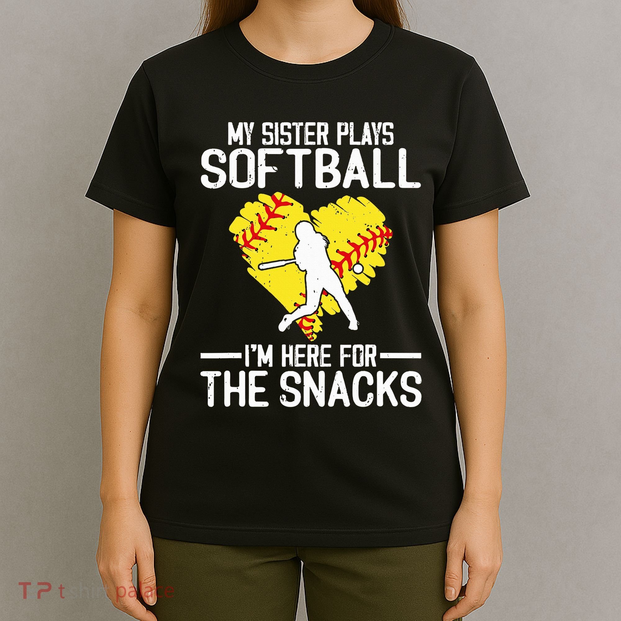 Softball Funny Sassy Sport Player For Soft Ball Girl Women T-Shirt