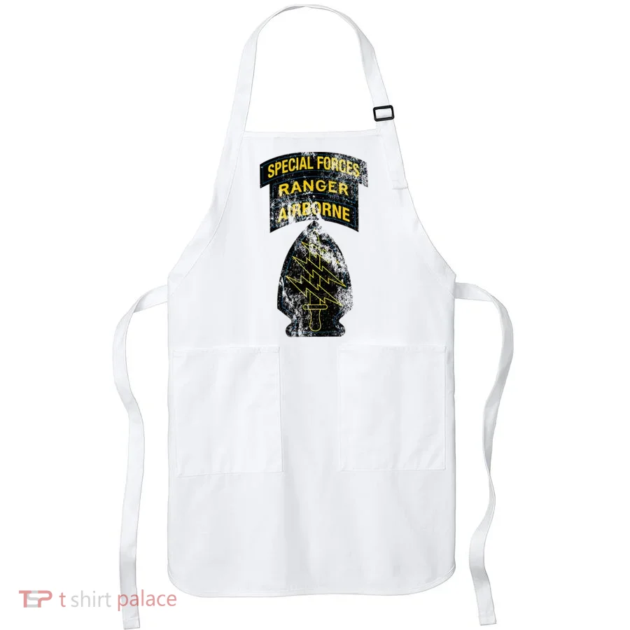 Special Forces Sf Ranger Tab Retro Vintage Apron