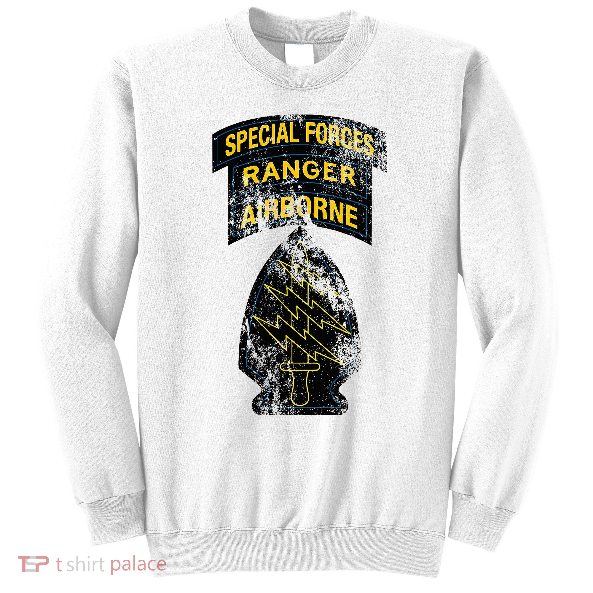 Special Forces Sf Ranger Tab Retro Vintage Sweatshirt