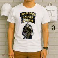 Special Forces Sf Ranger Tab Retro Vintage T-Shirt thumb 6