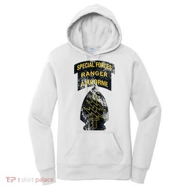 Special Forces Sf Ranger Tab Retro Vintage Women's Hoodie
