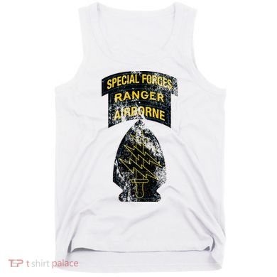 Special Forces Sf Ranger Tab Retro Vintage Tank Top