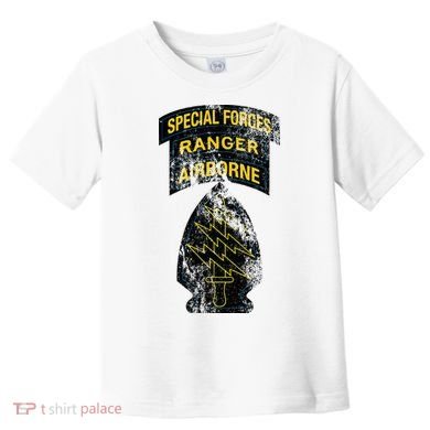 Special Forces Sf Ranger Tab Retro Vintage Toddler T-Shirt