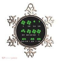 Shamrock Fraction St PatrickS Day Math Boy Ornament thumb 0