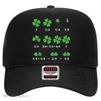 Shamrock Fraction St PatrickS Day Math Boy Hat thumb 0