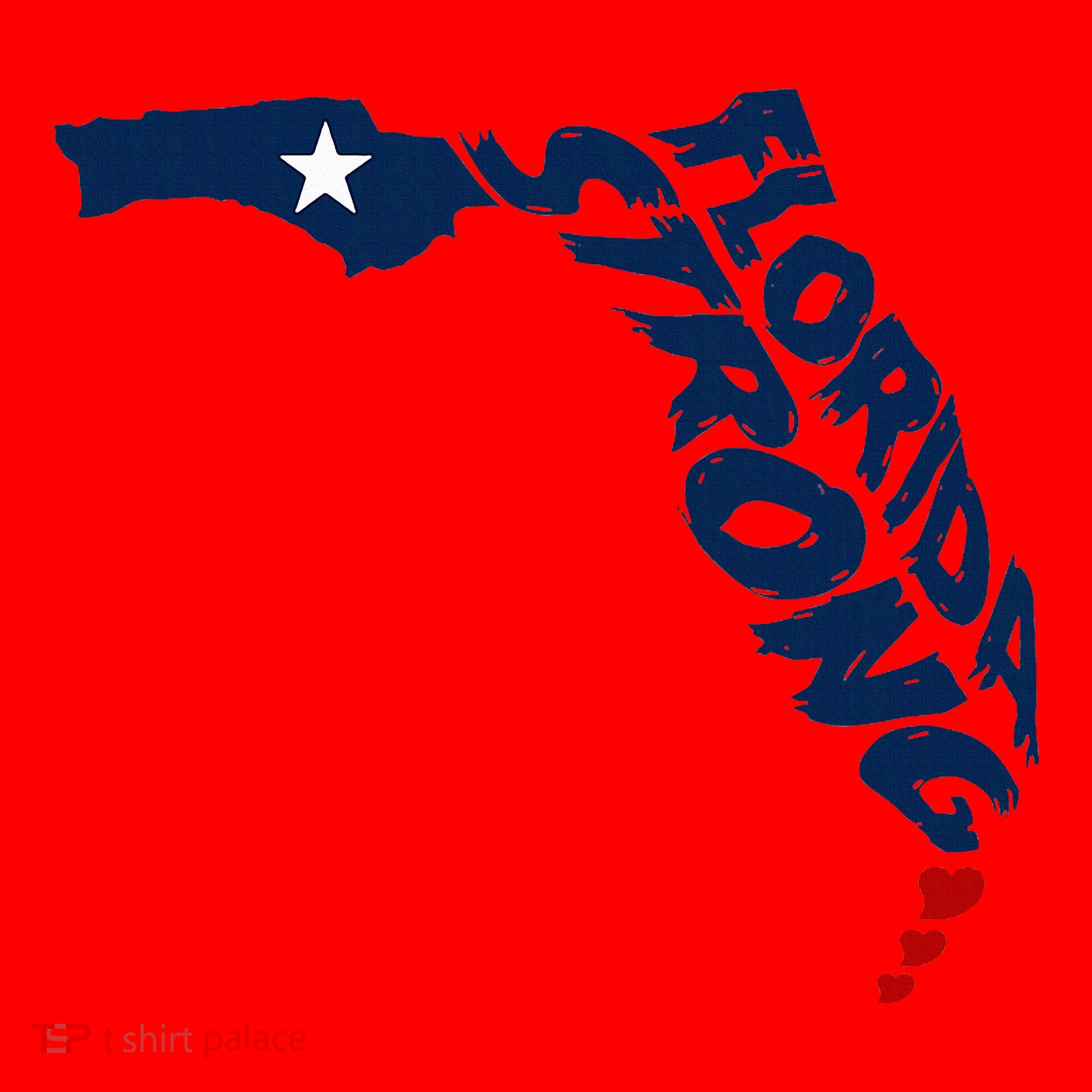 Support Florida Stay Western Strong Florida S.T.A.T.E Santa Hat