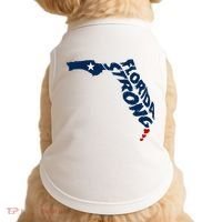 Support Florida Stay Western Strong Florida S.T.A.T.E Doggie Tank thumb 0