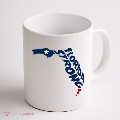 Support Florida Stay Western Strong Florida S.T.A.T.E Coffee Mug back