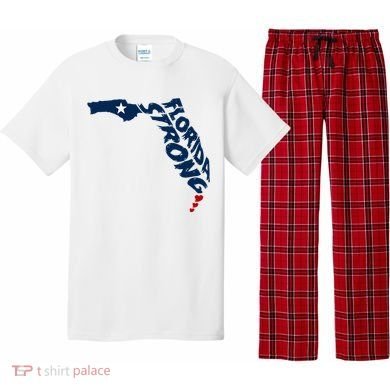 Support Florida Stay Western Strong Florida S.T.A.T.E Pajama Set