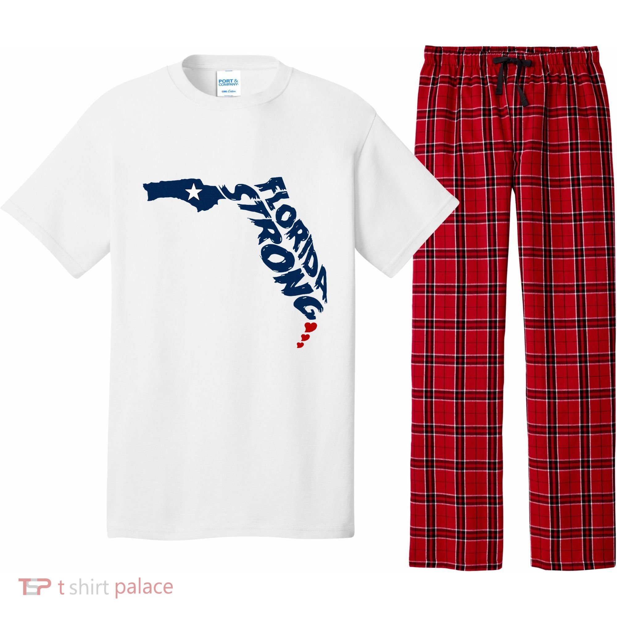 Support Florida Stay Western Strong Florida S.T.A.T.E Pajama Set